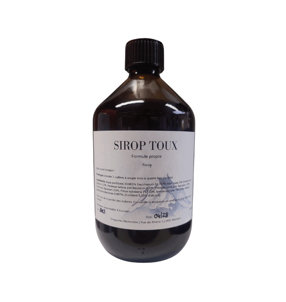 Sirop contre la toux