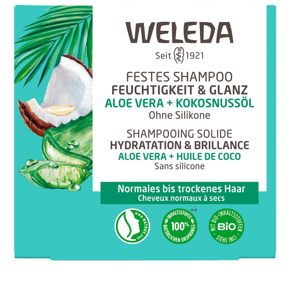 Weleda - Shampoing solide Hydratation & Brillance