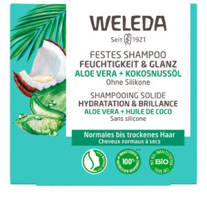 Weleda - Shampoing solide Hydratation & Brillance