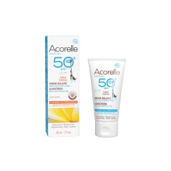 Acorelle - Crème solaire Bébé SPF50+ Bio