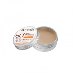 Acorelle - Crème solaire solide Beige SPF50+ Bio