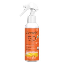 Acorelle - Spray solaire Enfants SPF50 Bio